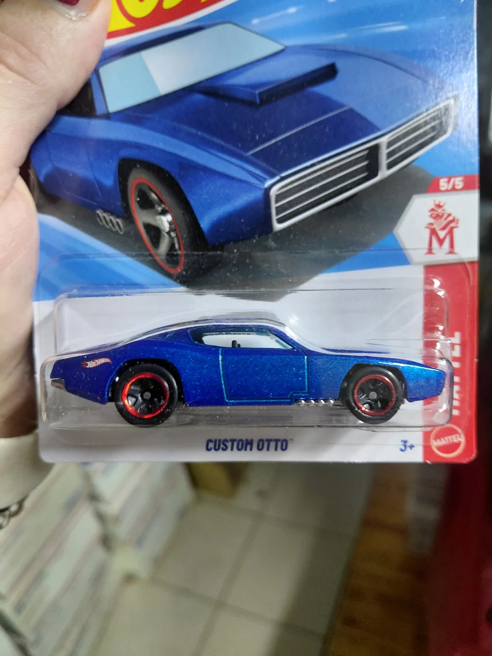 Hot Wheels Custom Otto (2026 Mainline release, collection number 156/250, part o
